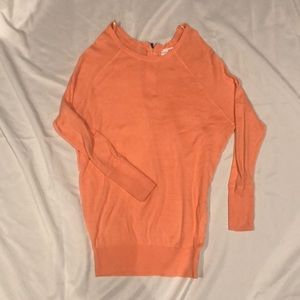 Coral colored sweater